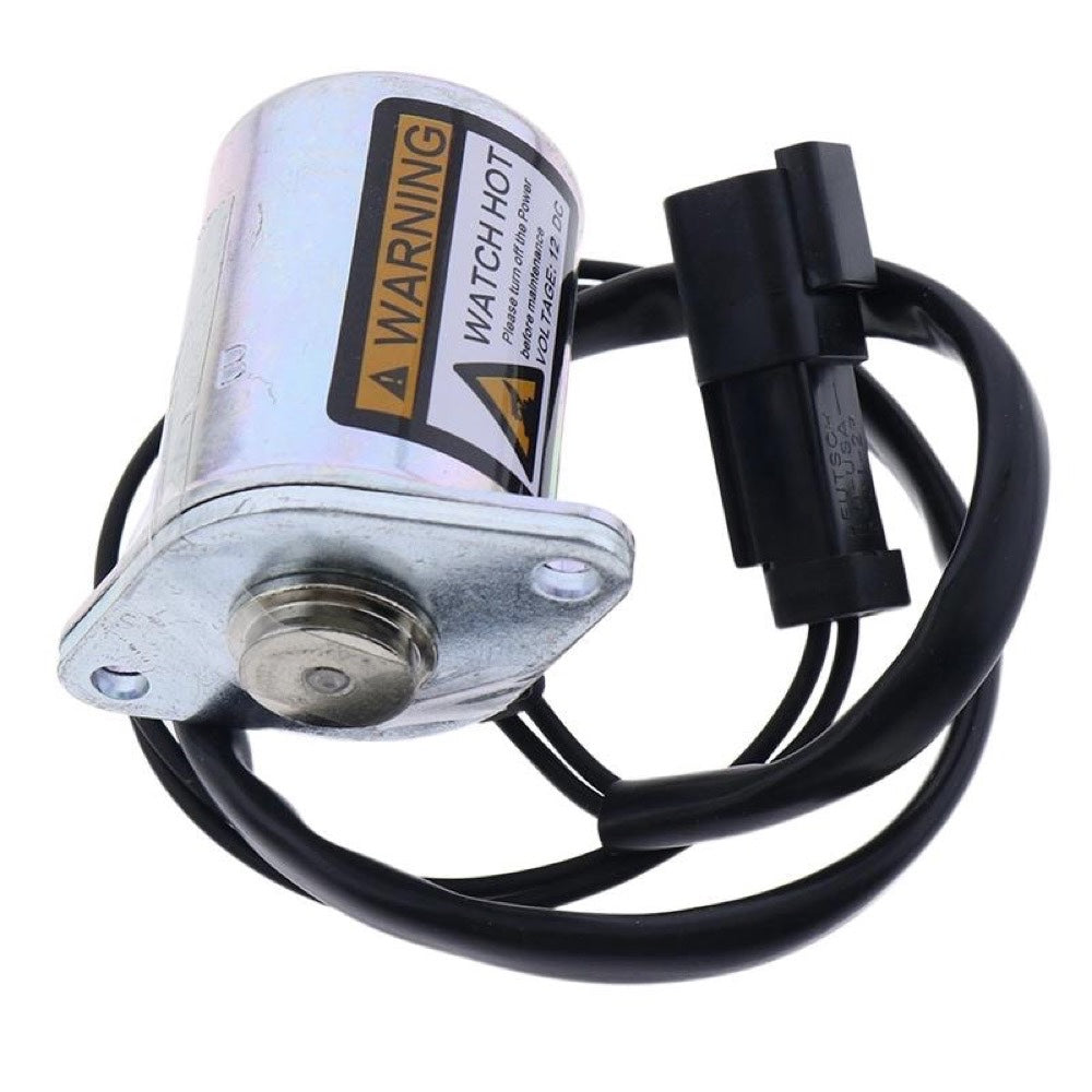 12V Solenoid NY16294-1010B fits Komatsu Excavator PC18MR PC20MR PC22MR PC27MR PC30MR PC35MR PC40MR PC45MR PC50MR PC55MR
