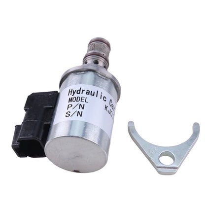 12V Solenoid Valve 195-9700 fits Caterpillar CAT 216B 226B 232B 236B 242B 246B 247B 248B 252B 257B 262 277B 287B 289C 297C