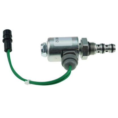 12V Solenoid Valve 3E-6268 for use with Caterpillar CAT Engine 3114 Loader 446 446B Telehandler RT100 RT80