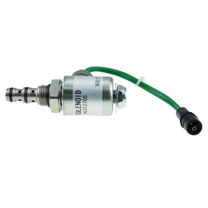 12V Solenoid Valve 3E-6268 for use with Caterpillar CAT Engine 3114 Loader 446 446B Telehandler RT100 RT80