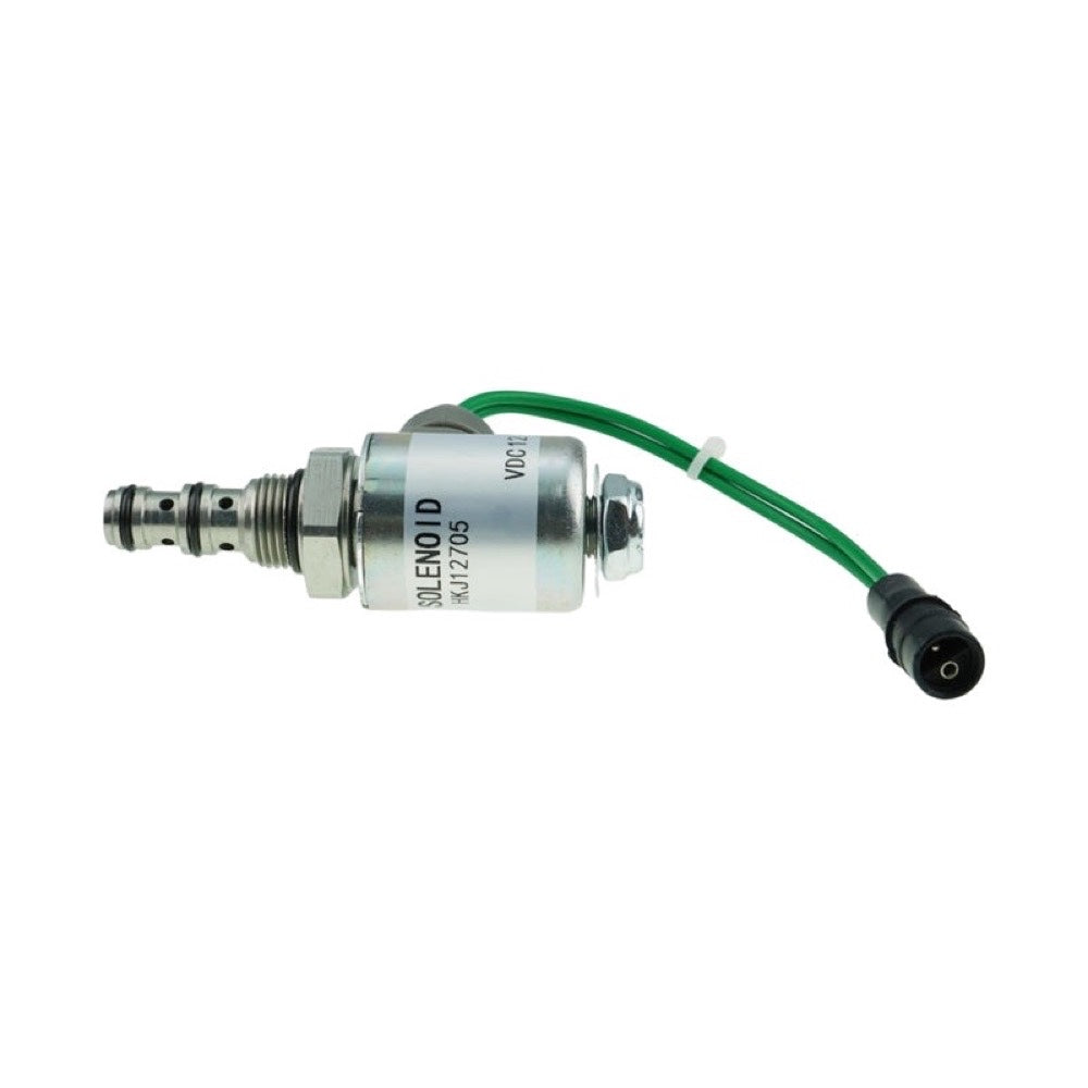 12V Solenoid Valve Assembly 8C-5575 3E-6267 fits Caterpillar CAT Engine 3114 Backhoe Loader 446 446B Telehandler RT100