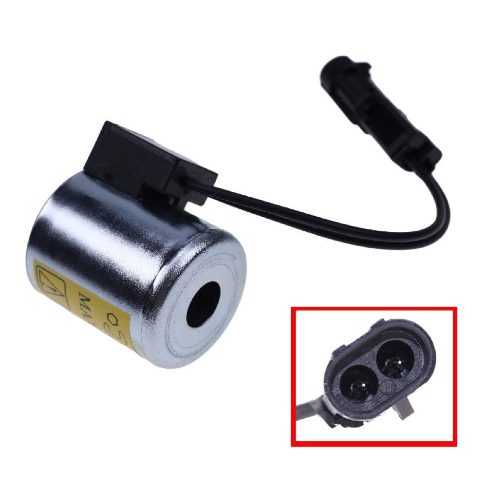 12V Solenoid Valve Coil 1340843C1 fits CASE Combine 1200 1210 1220 1230 1240 1245 1255 1265 2155 2555 2044 2144 2188 6088 6130 6140 7088 7130 7140