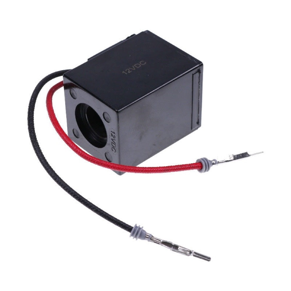 12V Solenoid Valve Coil CA0143272 fits Komatsu Loader WB91R-2 WB91R-5 WB93R-2 WB93R-5 WB93S-5 WB140-2 WB140-2N WB142-5 WB146-5 WB150-2 WB150-2N WB156-5