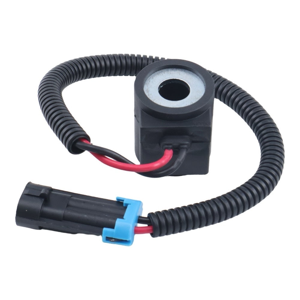 12V Solenoid Valve Coil KV15397 fits John Deere Engine 3029 4024 4045 Skid Steer Loader 240 250 260 270 313 315 317 320