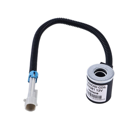 12V Solenoid Valve Coil TCA14065 322381 compatible with John Deere Mower 3225C 3235C 2500B 2653B 7500 7700 8500 8700