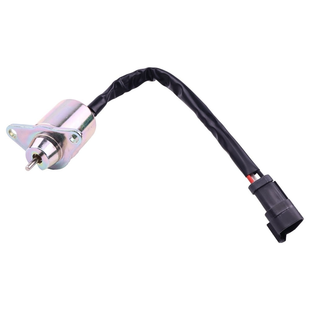 12V Stop Solenoid 129486-77952 129486-77954 compatible with Yanmar Engine 3TNE72 3TNA72 4TNE84 4TNE88 Tractor 366 374 388 395 482 484