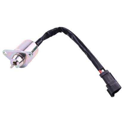 12V Stop Solenoid 129486-77952 129486-77954 compatible with Yanmar Engine 3TNE72 3TNA72 4TNE84 4TNE88 Tractor 366 374 388 395 482 484
