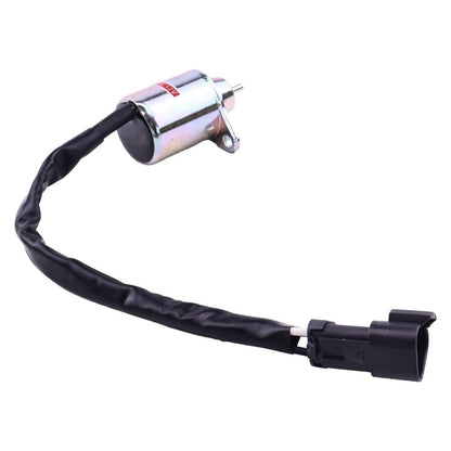 12V Stop Solenoid 129486-77952 129486-77954 compatible with Yanmar Engine 3TNE72 3TNA72 4TNE84 4TNE88 Tractor 366 374 388 395 482 484