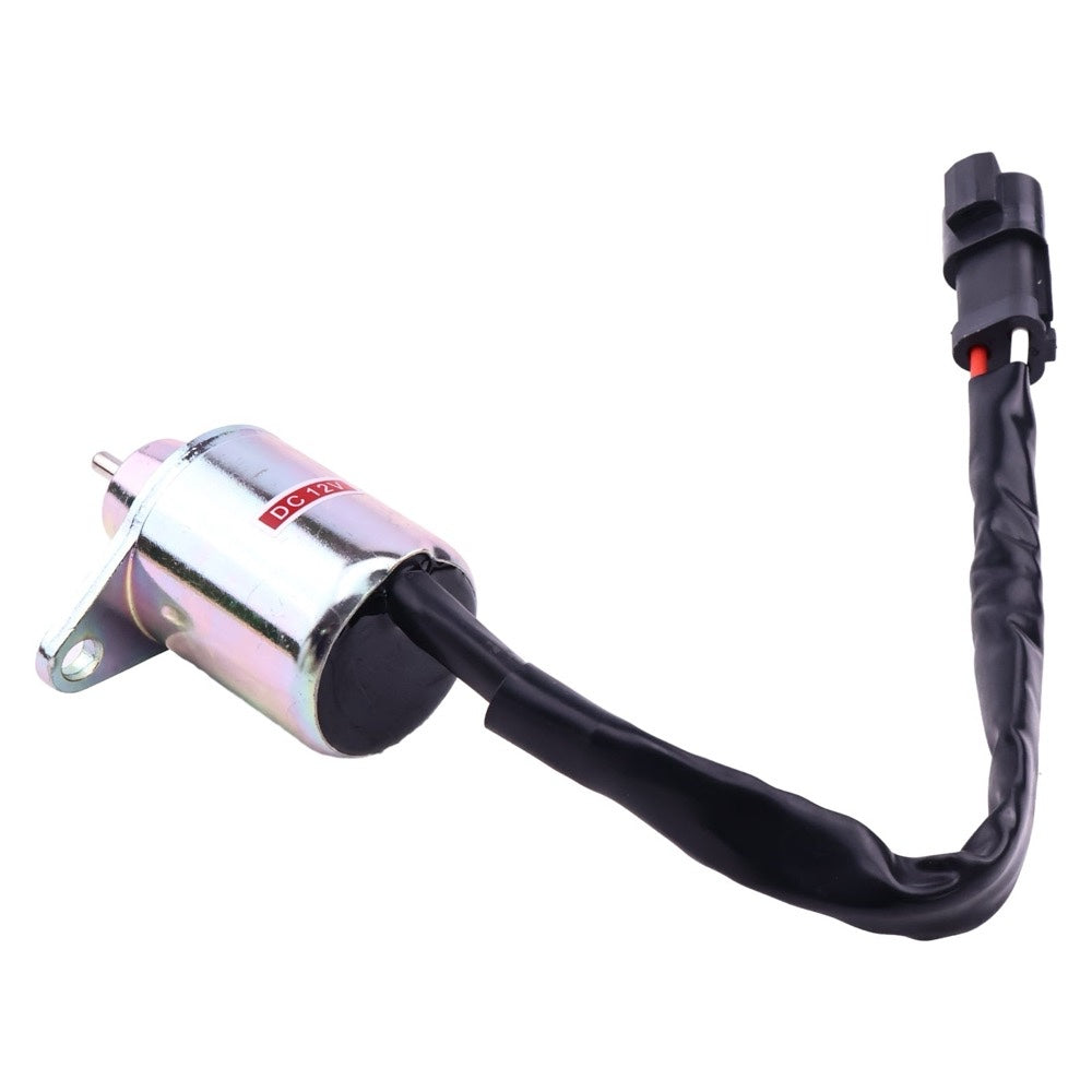 12V Stop Solenoid 129486-77952 129486-77954 compatible with Yanmar Engine 3TNE72 3TNA72 4TNE84 4TNE88 Tractor 366 374 388 395 482 484