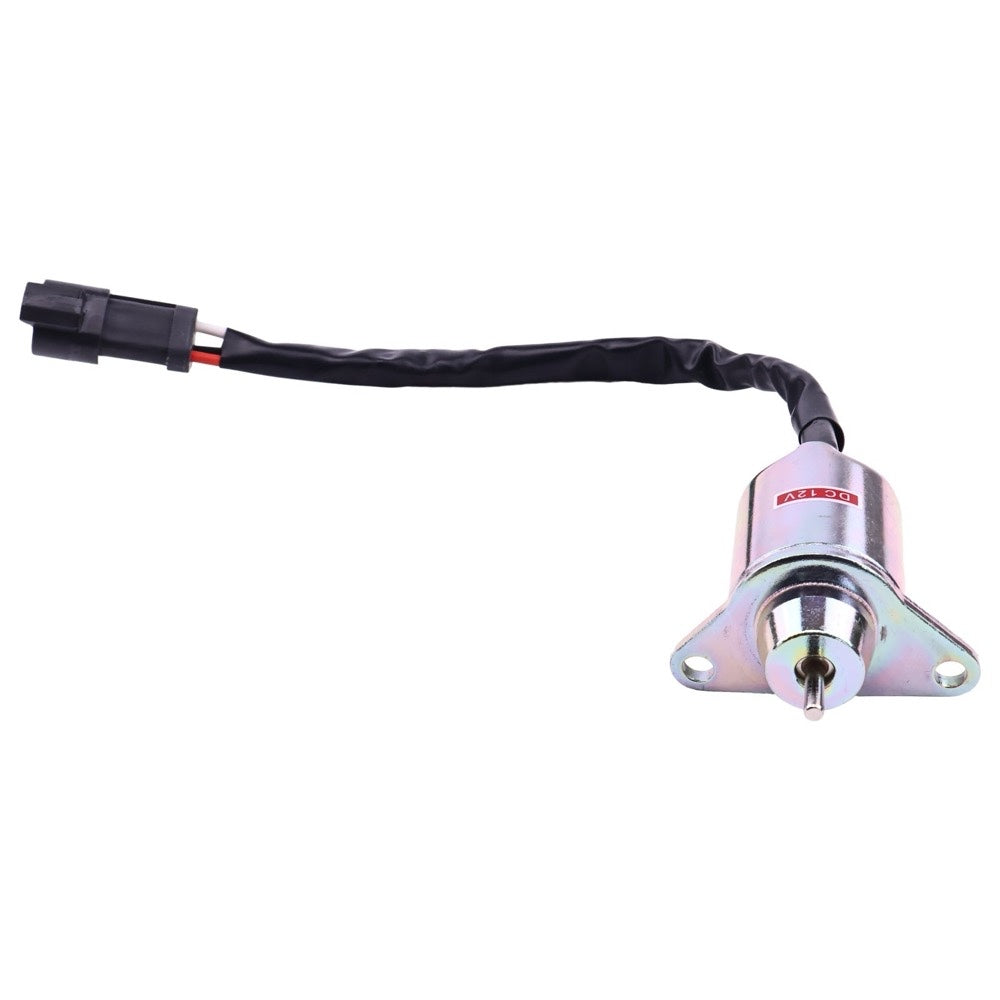 12V Stop Solenoid 129486-77952 129486-77954 compatible with Yanmar Engine 3TNE72 3TNA72 4TNE84 4TNE88 Tractor 366 374 388 395 482 484
