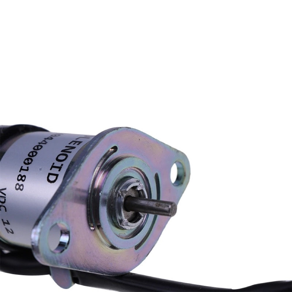 12V Stop Solenoid Valve 16271-60012 16271-60013 fits Kubota D1105 Engine BX2200D BX23D BX2670 KX41-2 KX61-2 KX71 KX91-2 F2400 FZ2100 R310 ZD1211