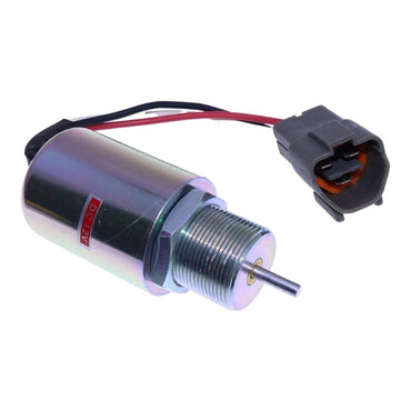 12V Stop Solenoid Valve SA-3725-12 fits Mitsubishi Engine L2E L3E S3L S4L SDMO Volvo Excavator EC15 EC13 EC20 Toro Mower 223D SDMO Generator
