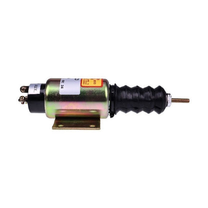 24V Aftermarket Woodward 2000 Series 2000-4547 2001-24E2U1B2S2A Stop Solenoid suitable for Generator Engine Compressor