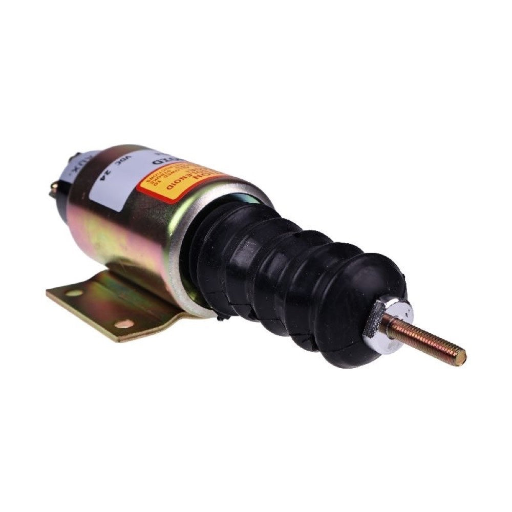 24V Aftermarket Woodward 2000 Series 2000-4547 2001-24E2U1B2S2A Stop Solenoid suitable for Generator Engine Compressor