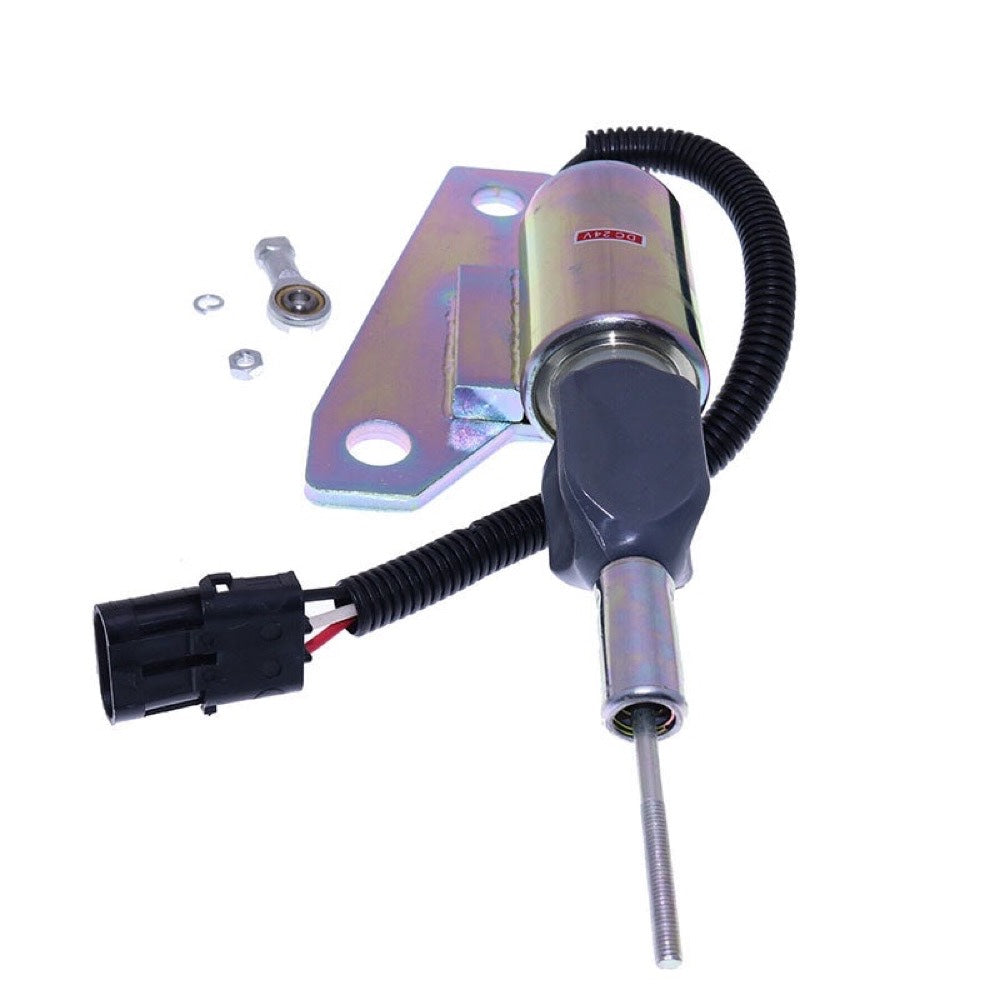 24V Fuel Shut Off Solenoid 5267132 3991625 for use with Cummins 6BT 5.9L Engine