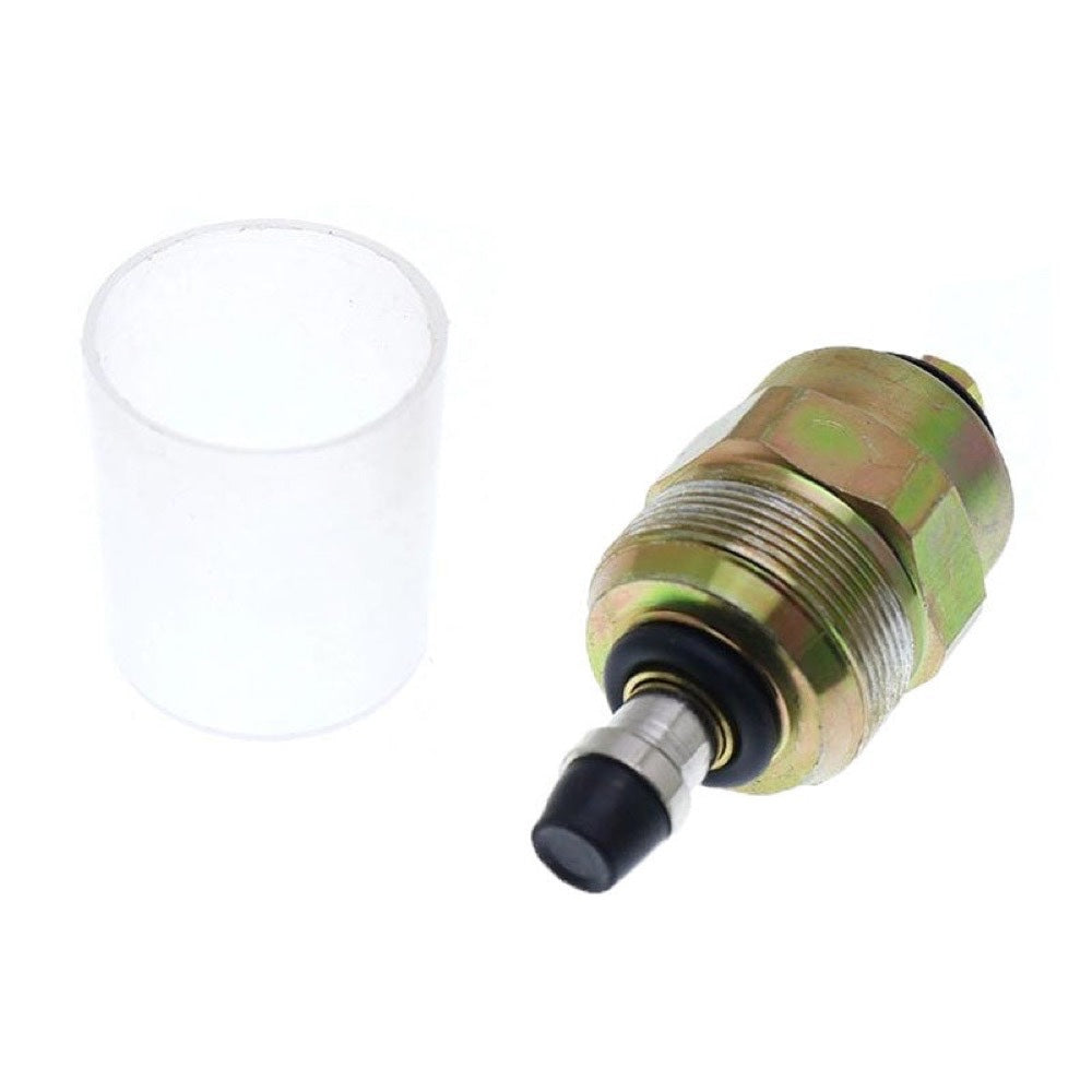 24V Fuel Shut-Off Solenoid Valve 3090357 3903576 for use with Cummins Engine B3.3 6BT 6BTA Hyundai Excavator R140LC-7 R170W-3