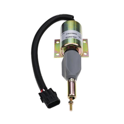 24V Fuel Shutdown Solenoid Valve fits John Deere Excavator 120 160LC 200LC 230LC 230LCR 270LC Cummins 6CT