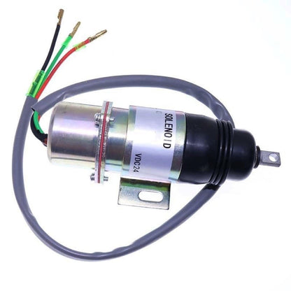 24V Shut Off Solenoid 716/30097 71630097 compatible with JCB JZ70 JS70 JS70 JZ70