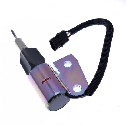 24V Shutoff Solenoid 6732-82-9110 suitable for Komatsu Excavator PC150LC-6 PC150LC-6K PC150-6