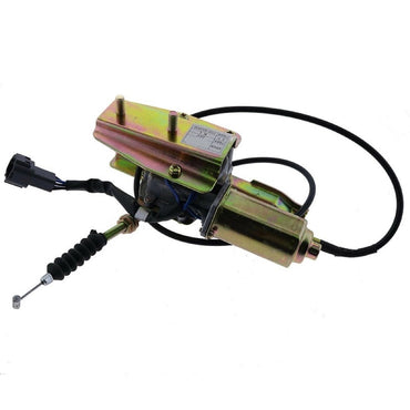 24V Solenoid Valve 1819002270 compatible with Isuzu Engine 4BG1 6BG1 Hitachi ZX330 EX200-2 HR1000 HR320 HR420 EG40R