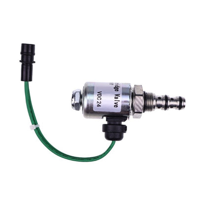 24V Solenoid Valve 3E-6269 for use with Caterpillar CAT Engine 3114 3116 3126 C15 Wheel Loader 910E 910F 918F 924F 928G
