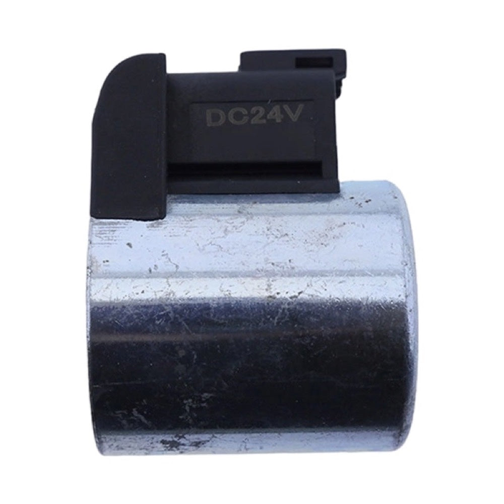 24V Solenoid Valve Coil 3036401 compatible with Hyundai Excavator R225-7