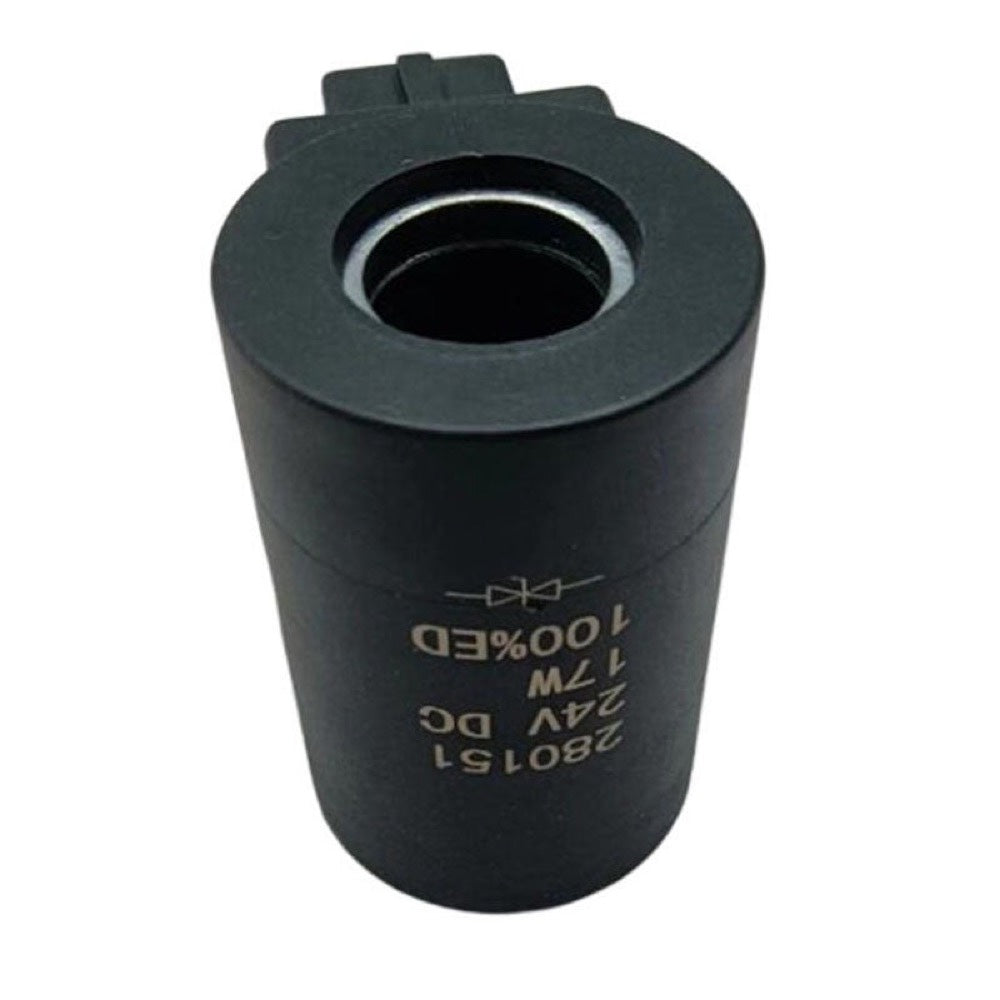 24V Solenoid Valve Coil compatible with Bucher 280239 Liebherr 10333044