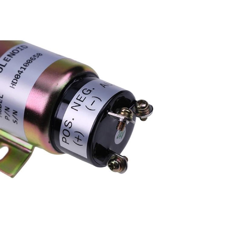 24V Stop Solenoid 600-815-7550 SA-4269-24 fits Komatsu Engine 4D102E-1 6D102E-1 4D95L-1 Wheel Loader WA320 WA320-3