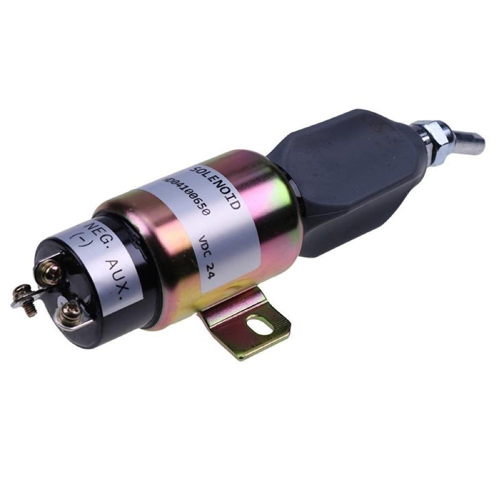 24V Stop Solenoid 600-815-7550 SA-4269-24 fits Komatsu Engine 4D102E-1 6D102E-1 4D95L-1 Wheel Loader WA320 WA320-3