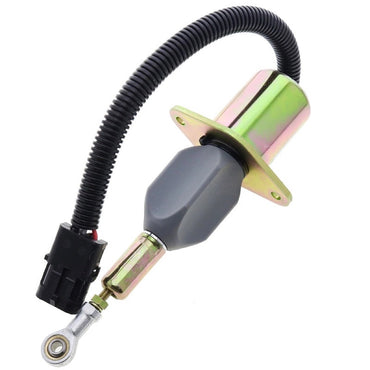 24V Stop Solenoid 6742-01-0330 for use with Komatsu PC300-6 850B 870B GD650A-2 WA320-3 WA380-3 WA420-3