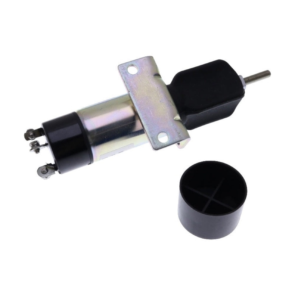 3 Terminals 12V Aftermarket Woodward 1504-12C2U1B1S1A Fuel Shutoff Solenoid Valve