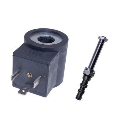 Aftermarket Hydraforce SV08-47D-0-N-00 6306012 12V Solenoid Operated Motor Spool Cartridge Valve With Coil