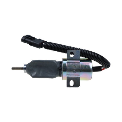 Aftermarket Woodward 1751ES-12E2UC3B1S1 1700-1508 12V Fuel Shutoff Solenoid compatible with Diesel Engine Generator Agricultural Equipment