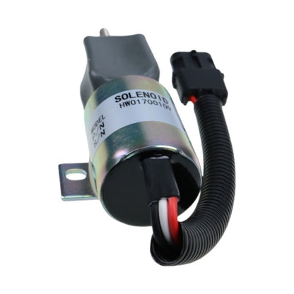 Aftermarket Woodward 1751ES-12E2UC3B1S1 1700-1508 12V Fuel Shutoff Solenoid compatible with Diesel Engine Generator Agricultural Equipment