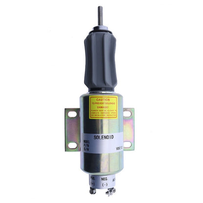 Aftermarket Woodward 2370-12E2U1B5A 2300-1501 12V Throttle Solenoid suitable for Horbart Generator JetEx-5D
