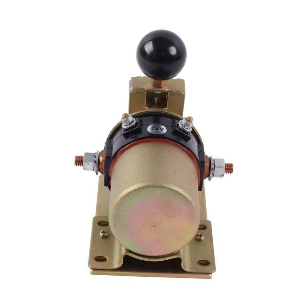 Emergency Starter Solenoid 535-0098 fits Caterpillar CAT Engine 3208 3306 3406 3406B 3406C - Replaces Dumore