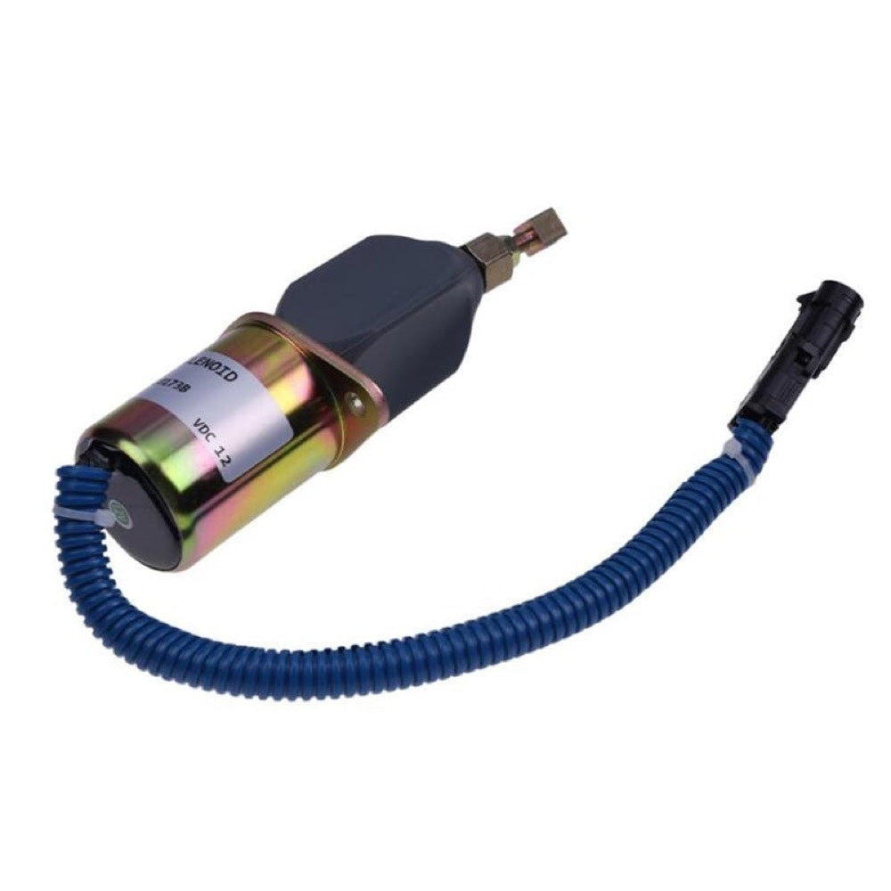 fits Cummins Diesel Engine 5.9L 8.3L with Bosch RQV-K Governor 12V Fuel ShutDown Solenoid SA-4026-12 SA-4124-12