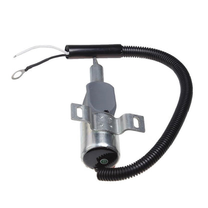for use with Gehl CTL70 Mustang MTL20 Track Loader Isuzu Engine 4JG1-TPA 12V Fuel Shut Off Solenoid 185208