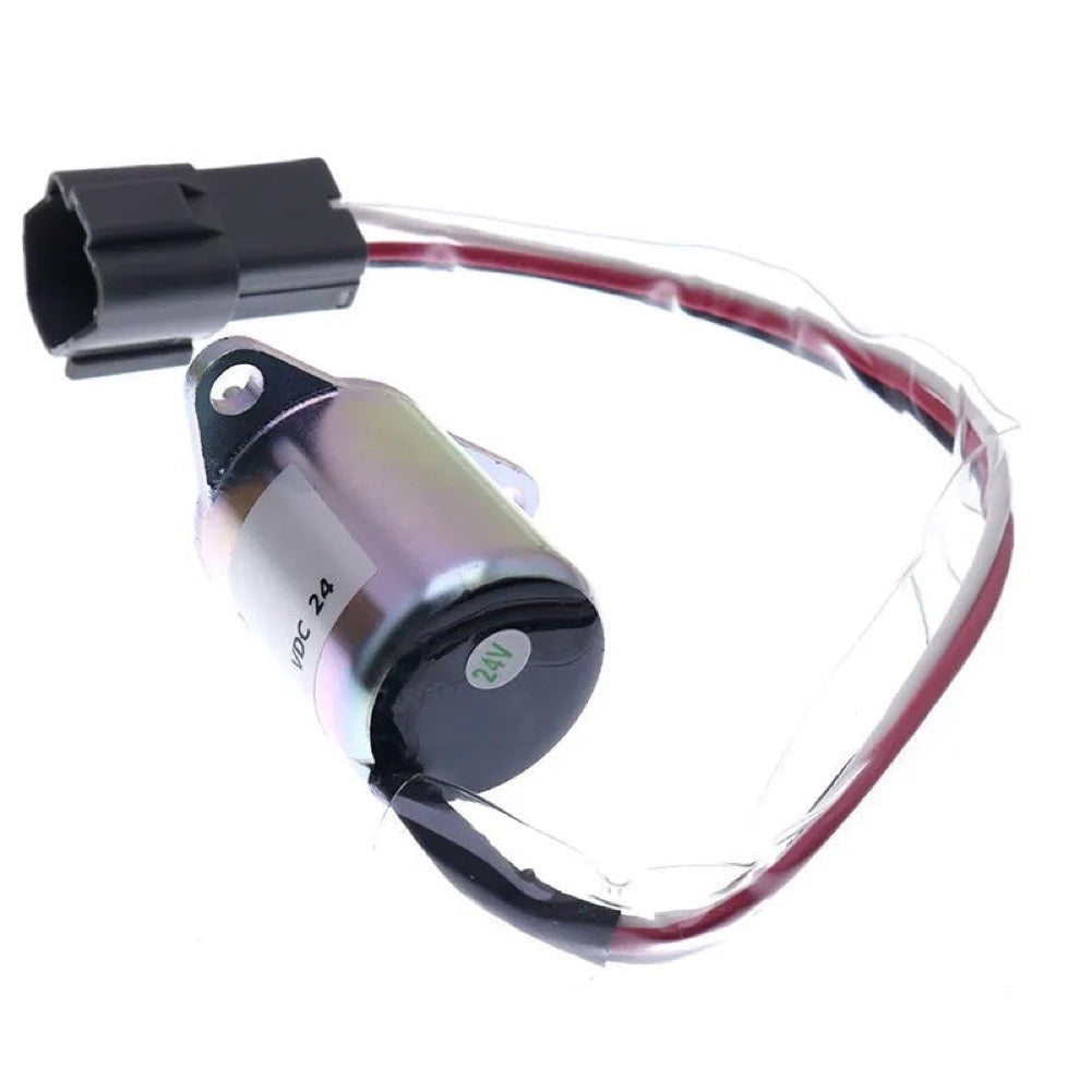 Fuel Shut Off Solenoid 129612-77940 for use with Yanmar 3TNV88-BPTB2 Engine TB235 Doosan DH80 Excavator