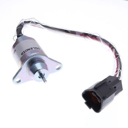 Fuel Shut Off Solenoid 129612-77940 for use with Yanmar 3TNV88-BPTB2 Engine TB235 Doosan DH80 Excavator
