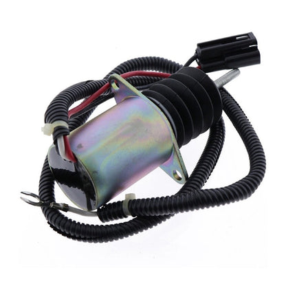 Fuel Shut Off Solenoid AM124377 fits John Deere 375 675 675B 3375 4475 4475 6675 7775 655 755 756 855 856 955 F935