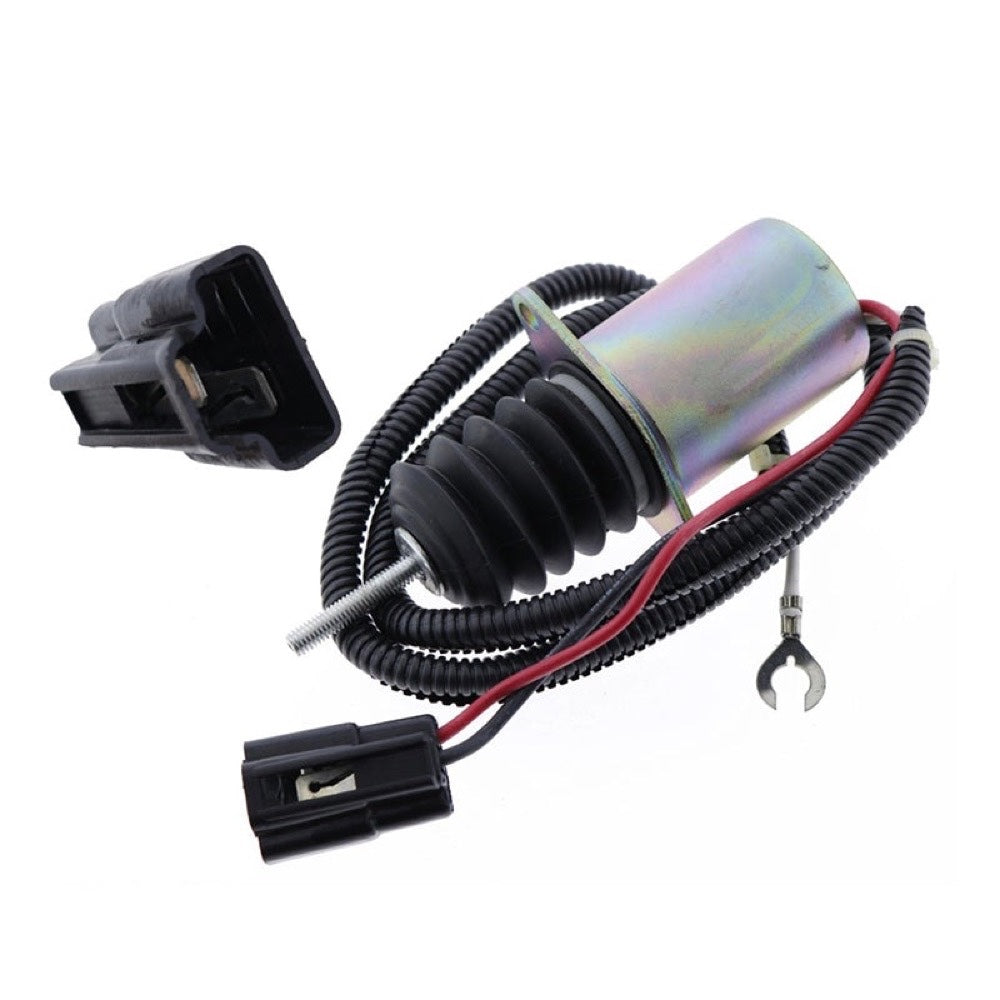 Fuel Shut Off Solenoid AM124377 fits John Deere 375 675 675B 3375 4475 4475 6675 7775 655 755 756 855 856 955 F935