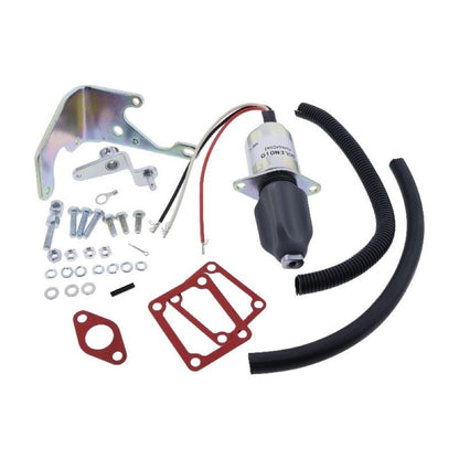 Fuel Shut Off Solenoid Kit SA4260-12 compatible with Kubota 3A 1751ES Kit