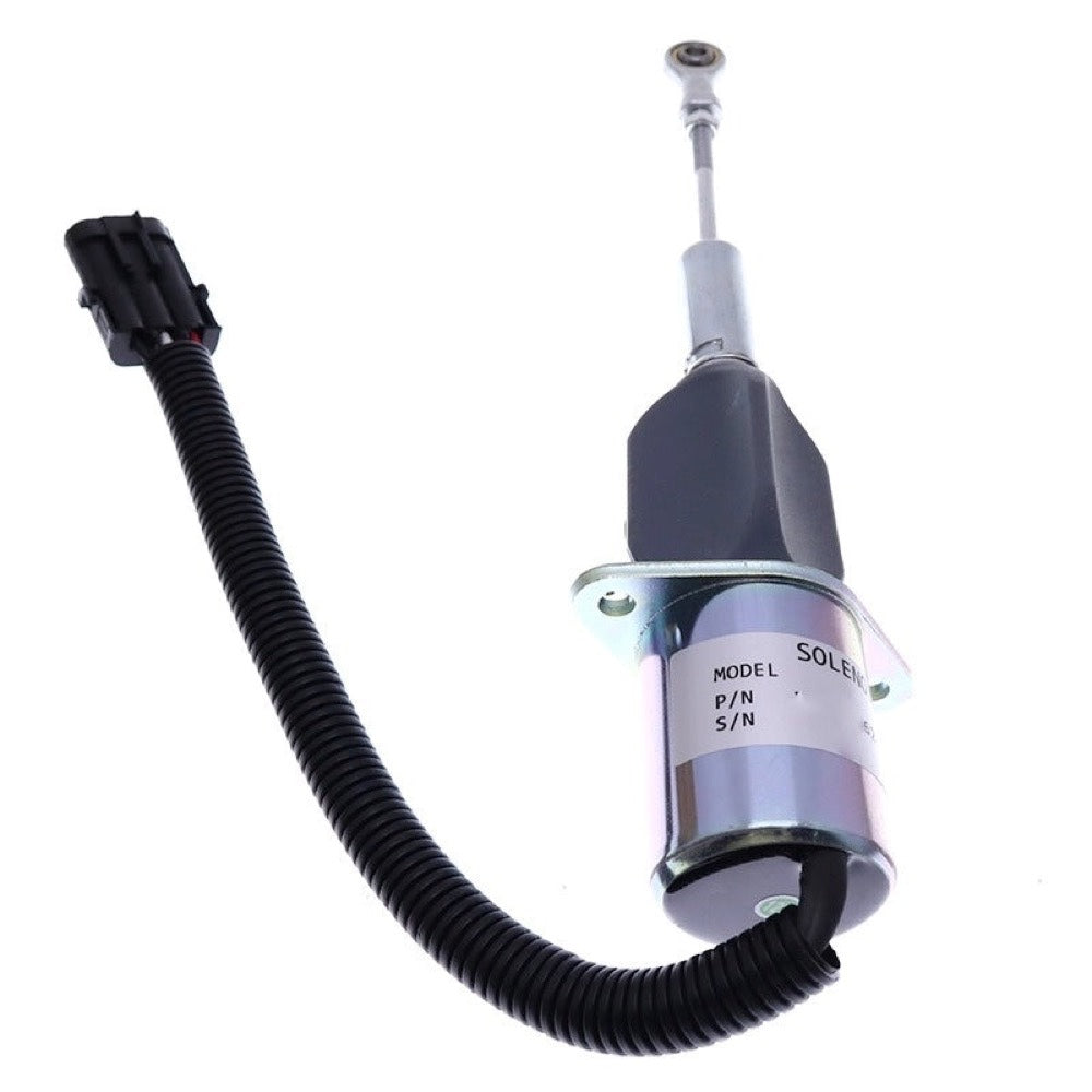 Fuel Shut Off Solenoid RE53507 for use with John Deere 4555 4755 4955 4560 4760 4960 644G 9965 6076 535 530B 2254 2256 2258 2264 2266