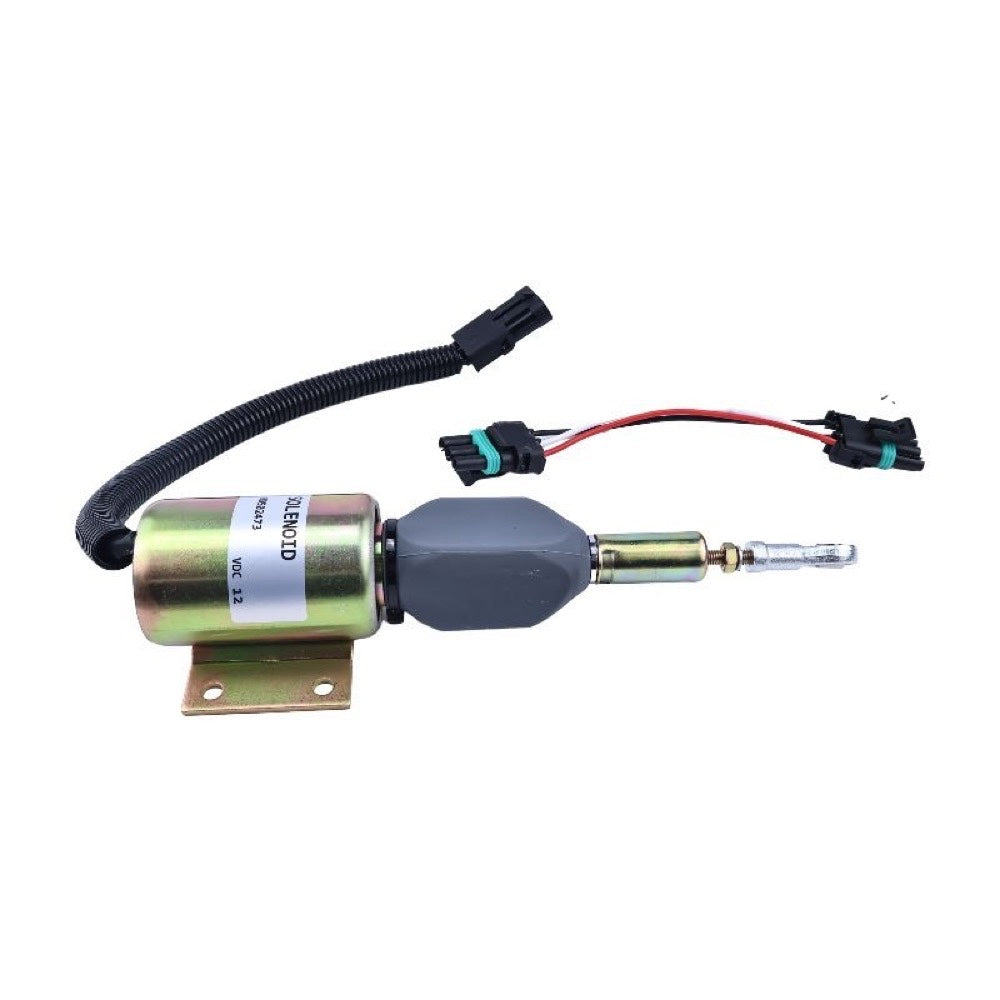 Fuel Shutoff Solenoid 3926411 SA-4257-12 RE502473 fits Cummins 6CT Woodward John Deere