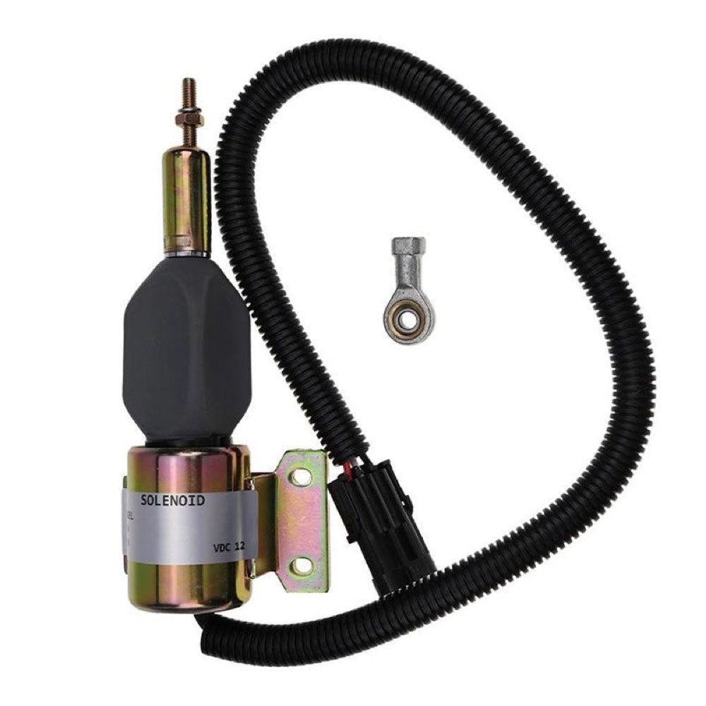 Fuel Shutoff Solenoid for use with Case IH Loader 1840 1845C 60XT 70XT 75XT 85XT 90XT 95XT