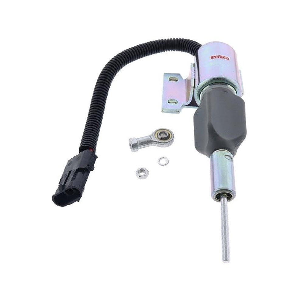 Fuel Shutoff Solenoid J932529 fits Case IH Tractor MX100 MX120 580SL 686G 1840 SPX3150