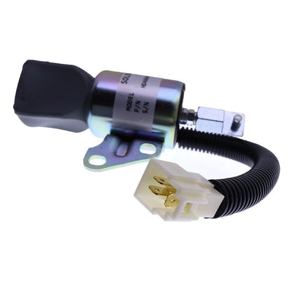 Fuel Shutoff Solenoid SA-4899-12 for use with Kubota Engine D722 Z482 D902