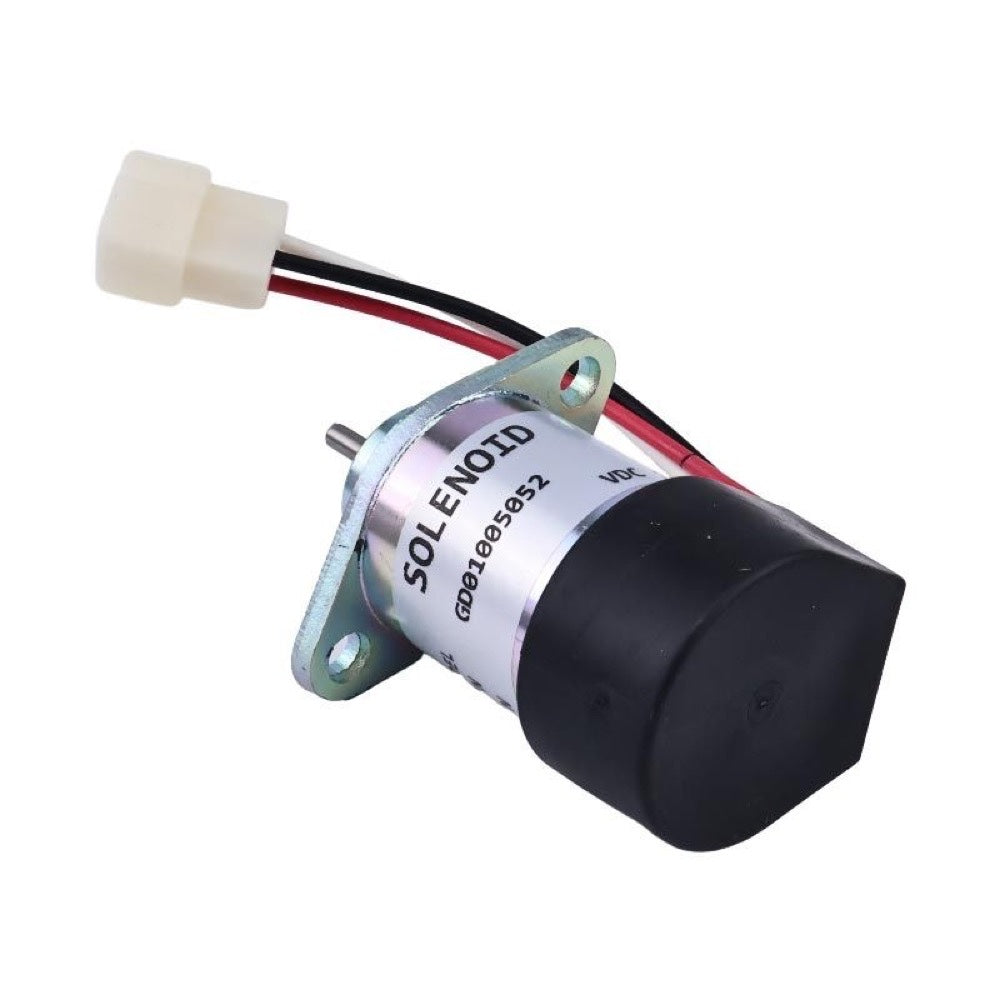 Shutdown Solenoid 6281-910-011-00 fits Iseki Engine EE3CD E3CE E3CF E3CG E3CD-T E3CC Mower SF310 SF370 SZ330