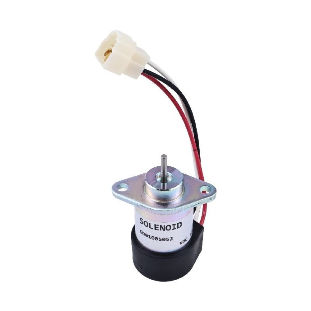 Shutdown Solenoid 6281-910-011-00 fits Iseki Engine EE3CD E3CE E3CF E3CG E3CD-T E3CC Mower SF310 SF370 SZ330